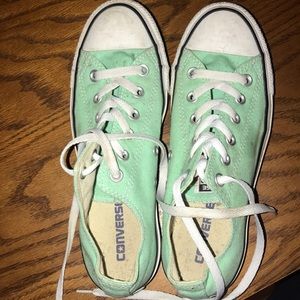 light green converse